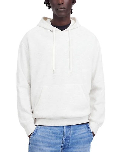 French Rib Knit Regular Fit Hoodie