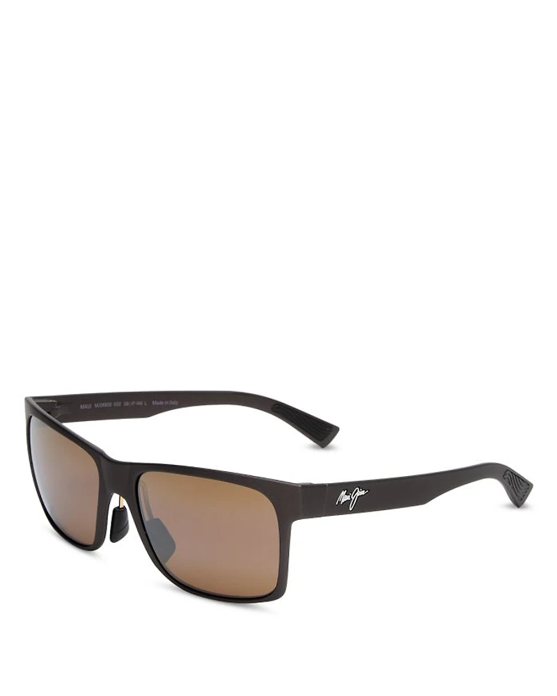 Hoopili Square Sunglasses, 58mm