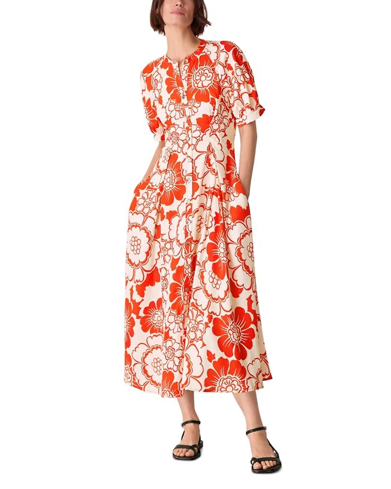 Bloom Floral Midi Dress