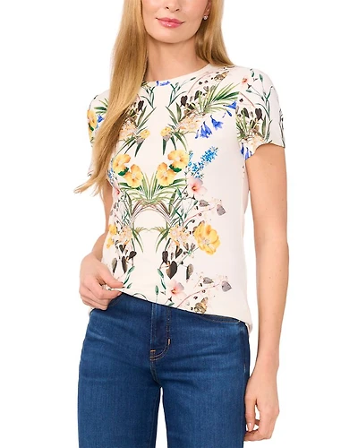 Allover Floral Tee