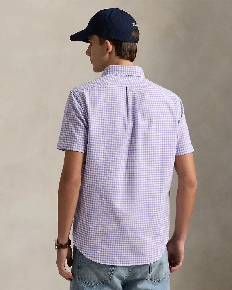 Classic Fit Gingham Oxford Shirt