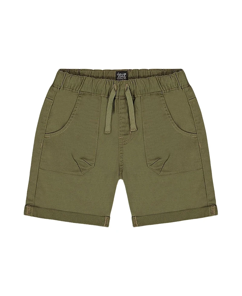 Deux par Boys' Stretch Twill Short - Little Kid