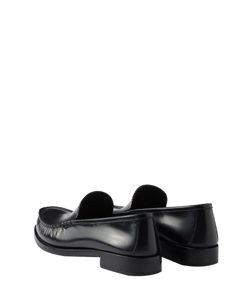 Women's Brushed Leather Loafers