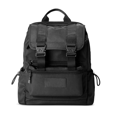 Brooklyn Flap Top Backpack, Onyx