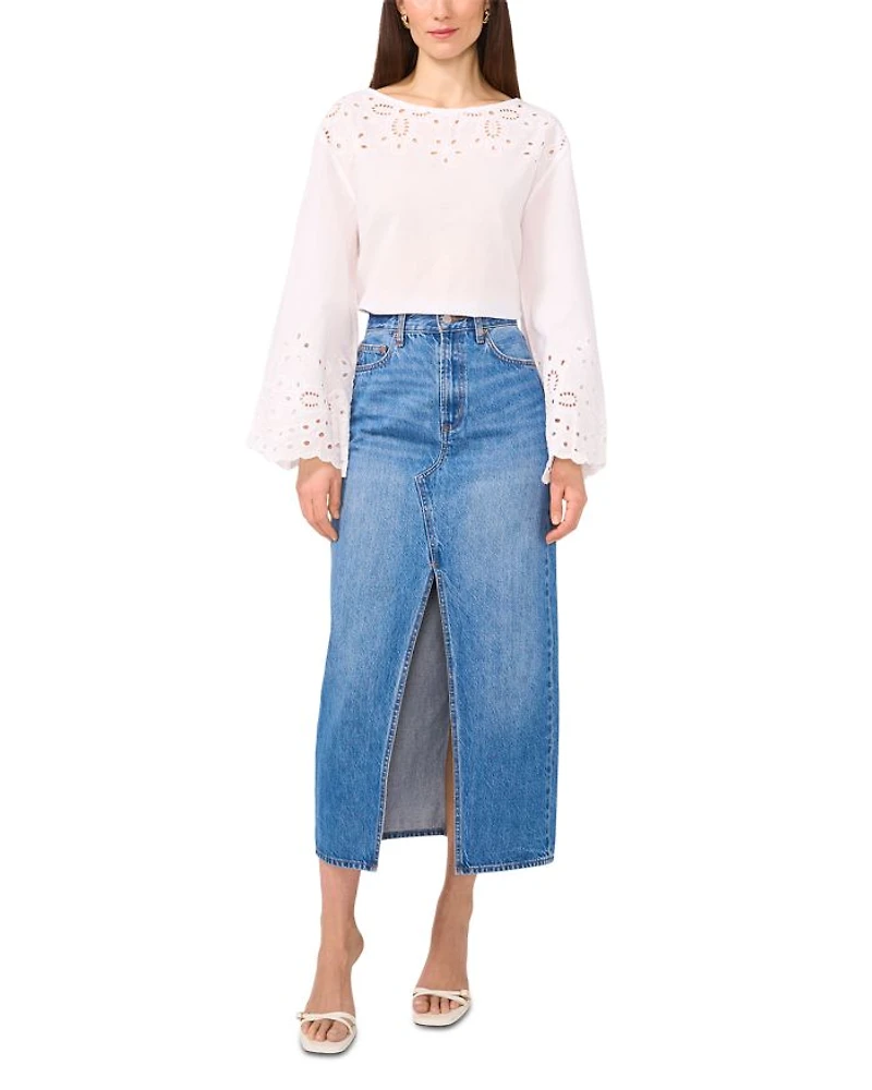 Eyelet Blouse