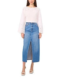 Eyelet Blouse