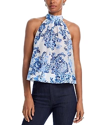 Cinq a Sept Coastal Bouquet Rashan Top