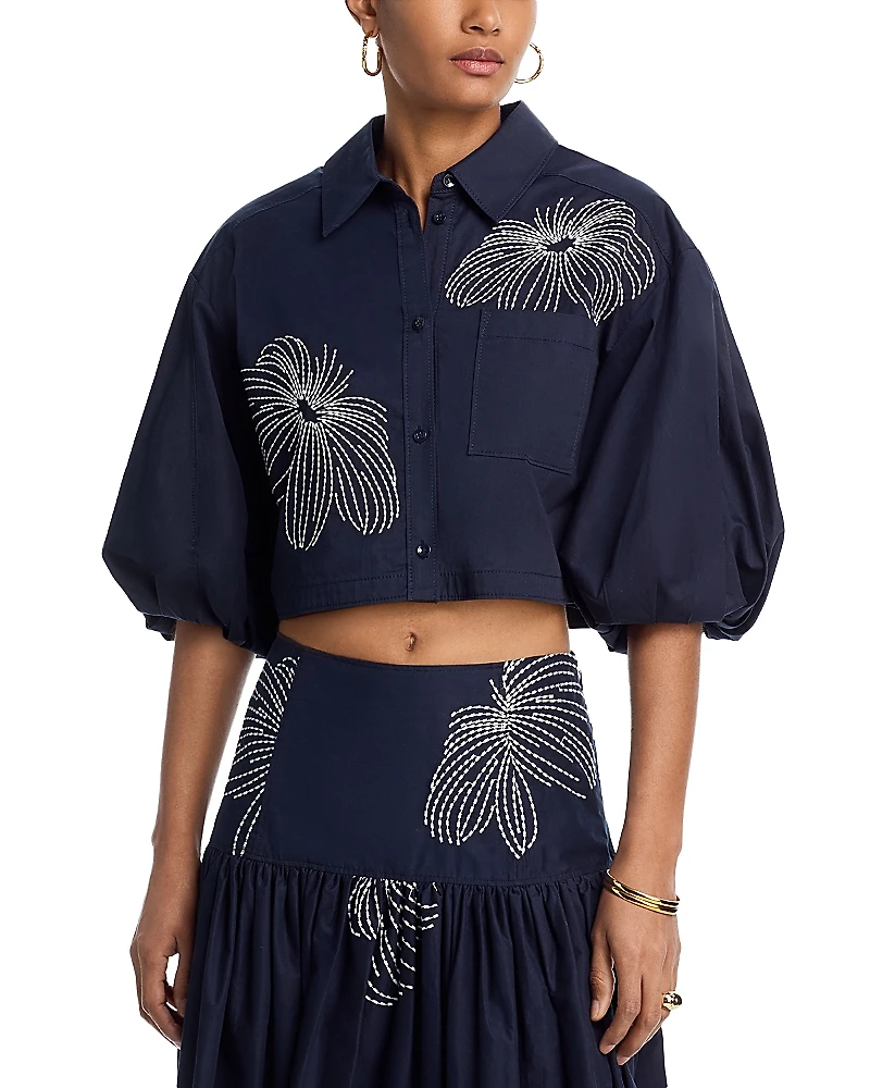 Cinq a Sept Sunburst Rhea Top