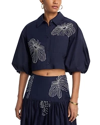 Cinq a Sept Sunburst Rhea Top