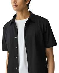 Irving Short-Sleeve Shirt Structure Knit