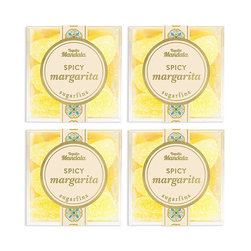 Sugarfina Spicy Marg Club Gummies Candy, Set of 4