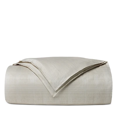 Sferra Gianna Textured Sateen Jacquard Duvet Cover, Full/Queen