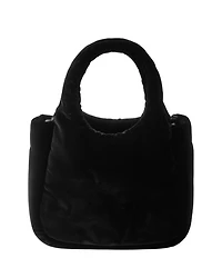 Padded Velvet Mini Handbag