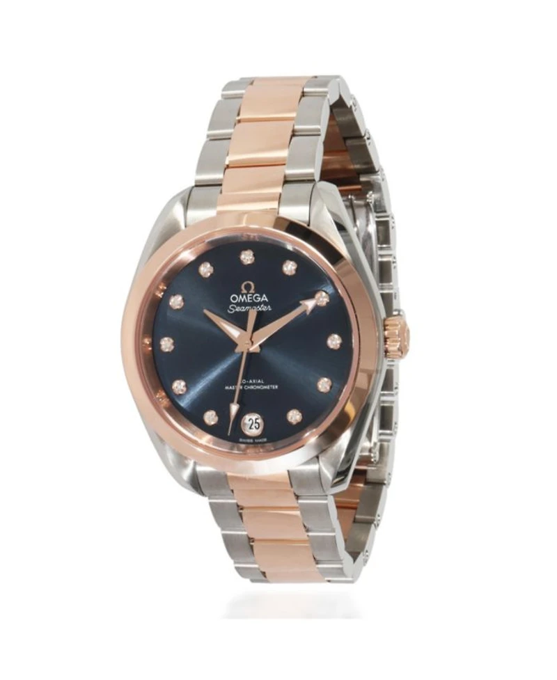 Stainless Steel/Rose Gold Seamaster Aqua Terra 220.20.34.20.53.001 36.50