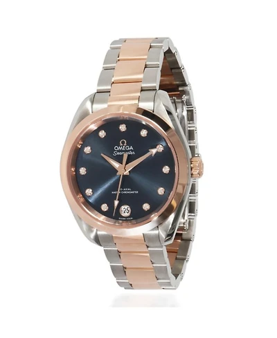 Stainless Steel/Rose Gold Seamaster Aqua Terra 220.20.34.20.53.001 36.50