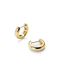 Ana Luisa Giulia Bold Huggie Hoops