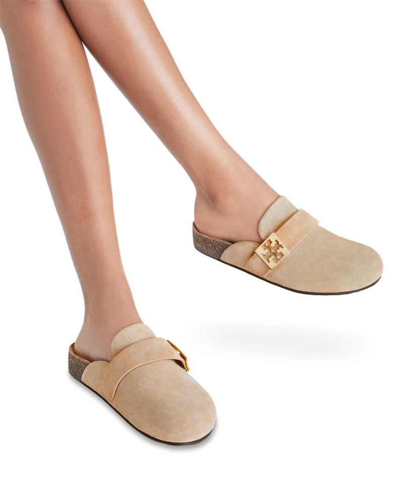 Women's Mellow Slip On Buckled Mule Clogs