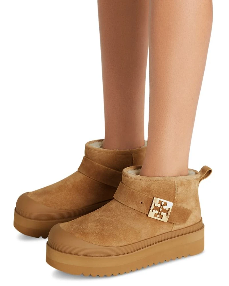 Women's Mellow Shearling Lined Platform Boots