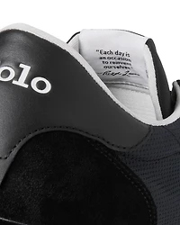 Train 89 Suede Paneled Sneaker