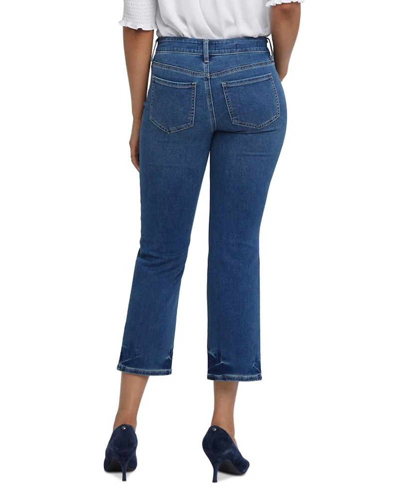 Marilyn High Rise Ankle Straight Jeans Dali River