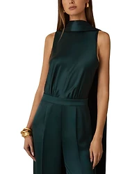 Farah Draped Jumpsuit