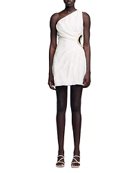 Dalida Asymmetric Short Dress