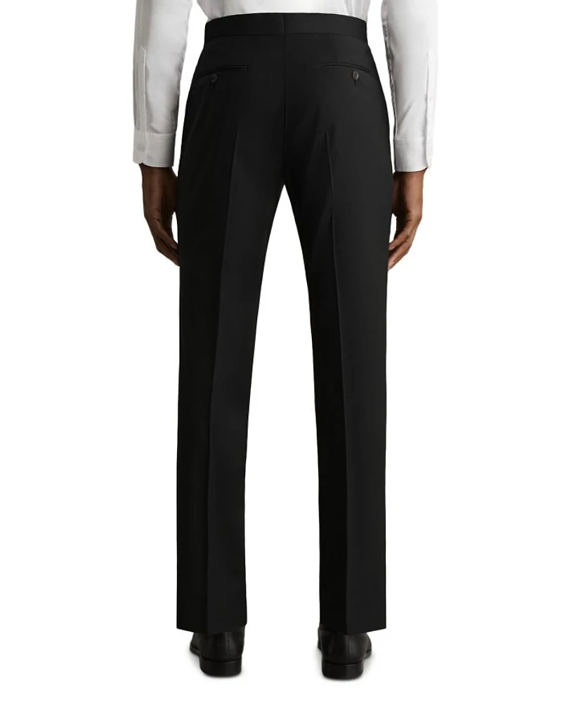 Slim Fit Plain Weave Mixer Trousers