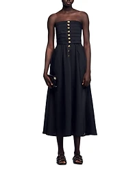 Nazareth Long Bustier Dress