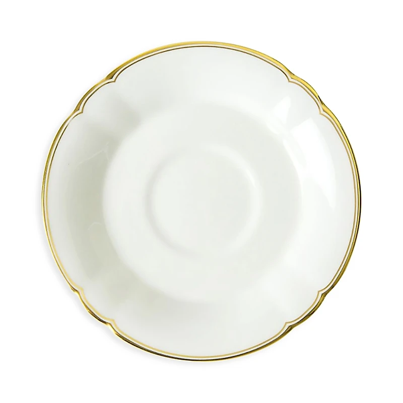 Royal Crown Derby Darley Abbey Pure Gold Tea Saucer