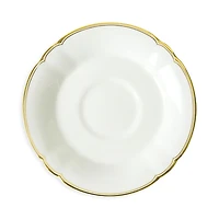 Royal Crown Derby Darley Abbey Pure Gold Tea Saucer