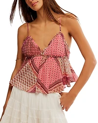 Free People Alix Printed Tank Top