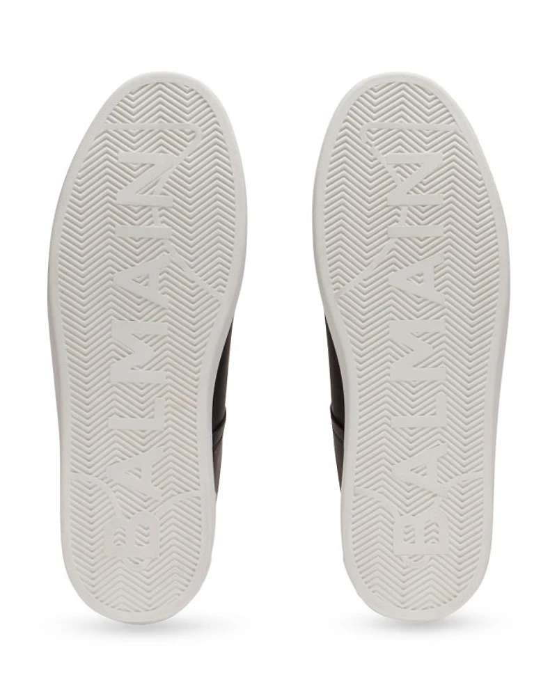 Men's B-Court Chain Logo Lace Up Sneakers