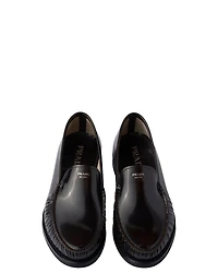 Men's Brushed Leather Loafers