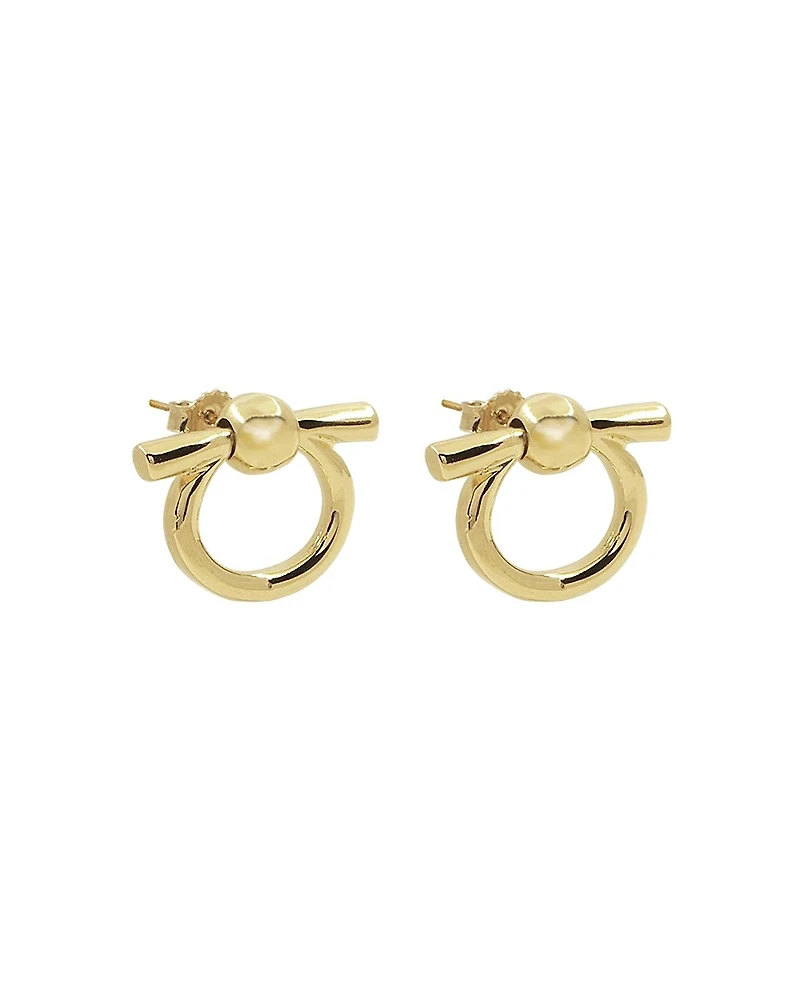 Cxc Mini Omega Earrings