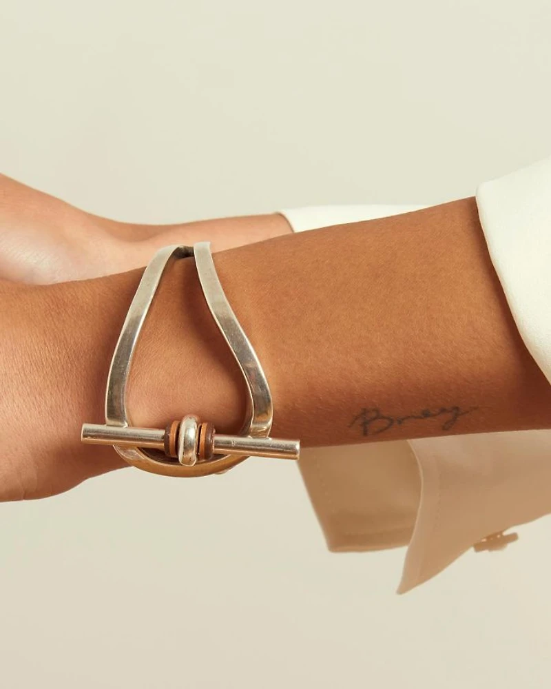 Laurel Leather Bracelet