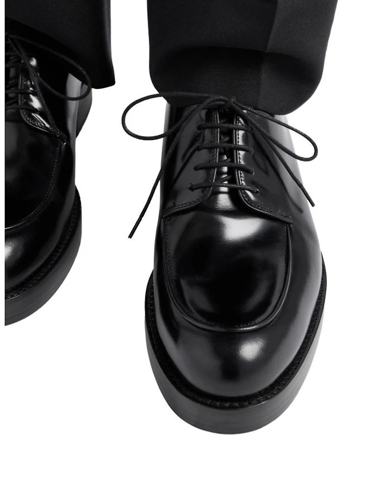 Men's Brushed Leather Derby Shoes
