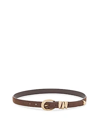 Madewell Women's Triple Keeper Suede Belt