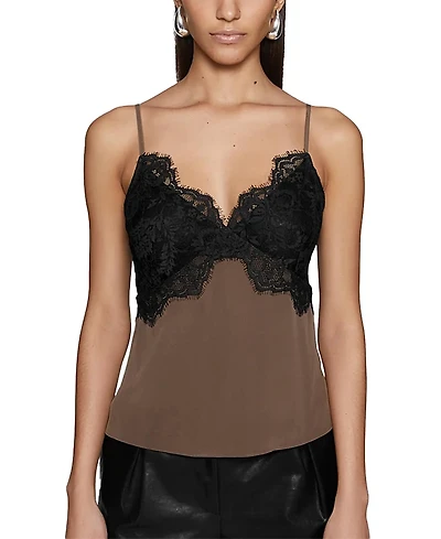 Rebecca Minkoff Blake Lace Cami Top