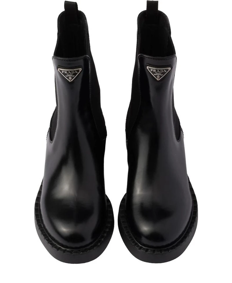 Women's Brushed Leather Chelsea Boots