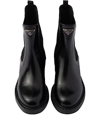 Women's Brushed Leather Chelsea Boots