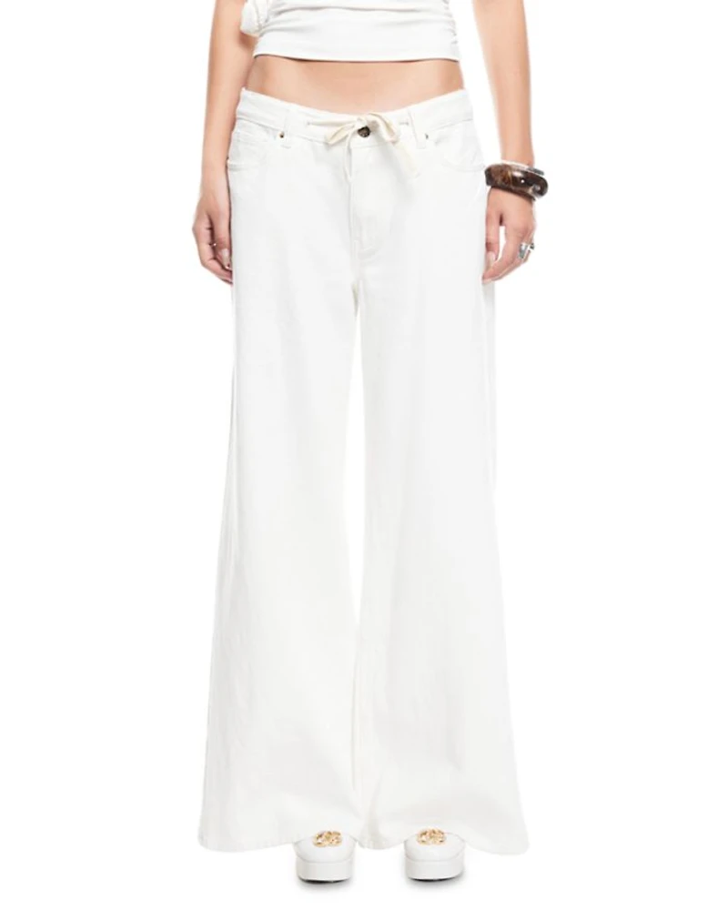 Muse High Rise Jeans Porcelain