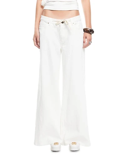 Muse High Rise Jeans Porcelain