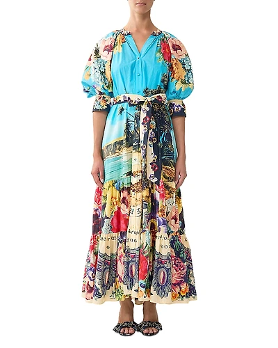 Camilla Tiered Shirt Dress