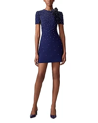 Carolina Herrera Embellished Mini Dress