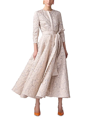 Carolina Herrera Brocade Dress