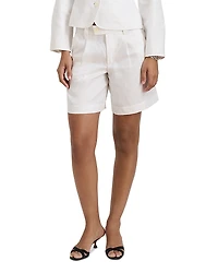 Alex Mill Luna Pleated Linen Shorts