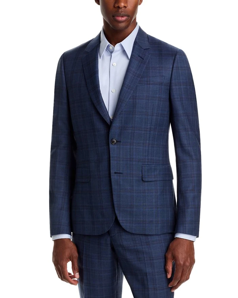 Tailored Fit Soho Plaid Suit