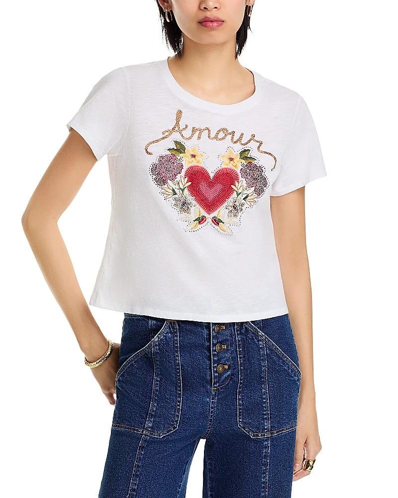 Cinq a Sept Western Amour Tee