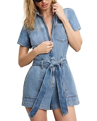 Fit For Success Lite Denim Romper