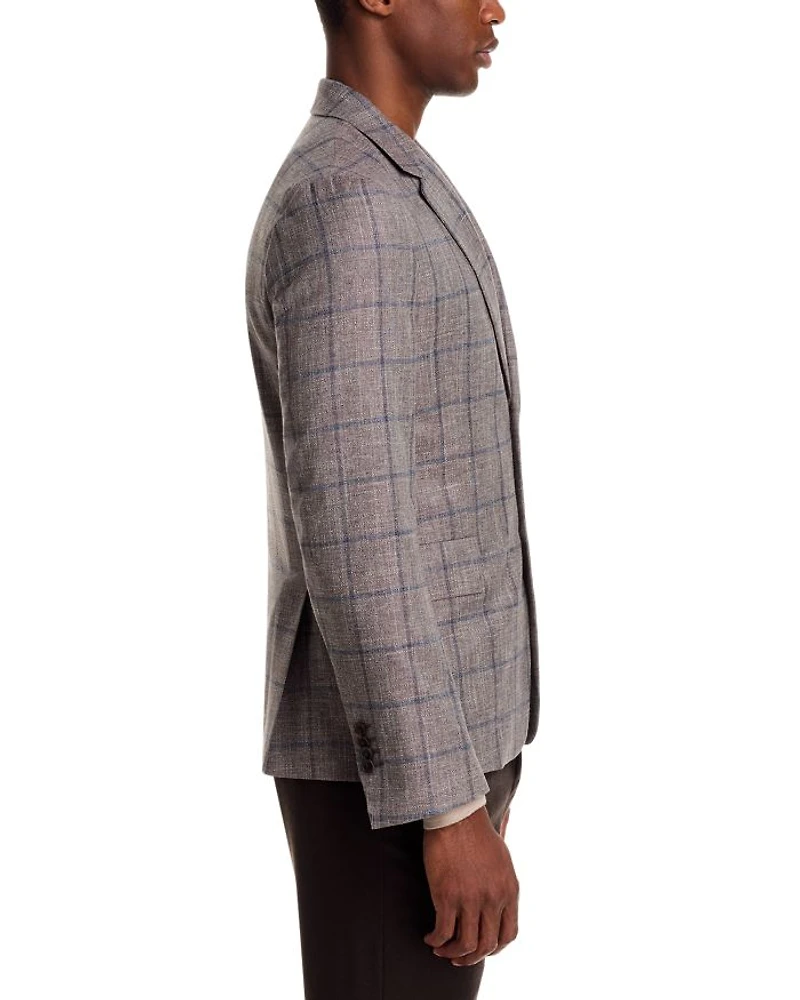 Extra Slim Fit Windowpane Sport Jacket